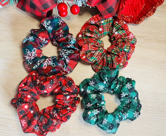 Christmas Themed Scrunchie