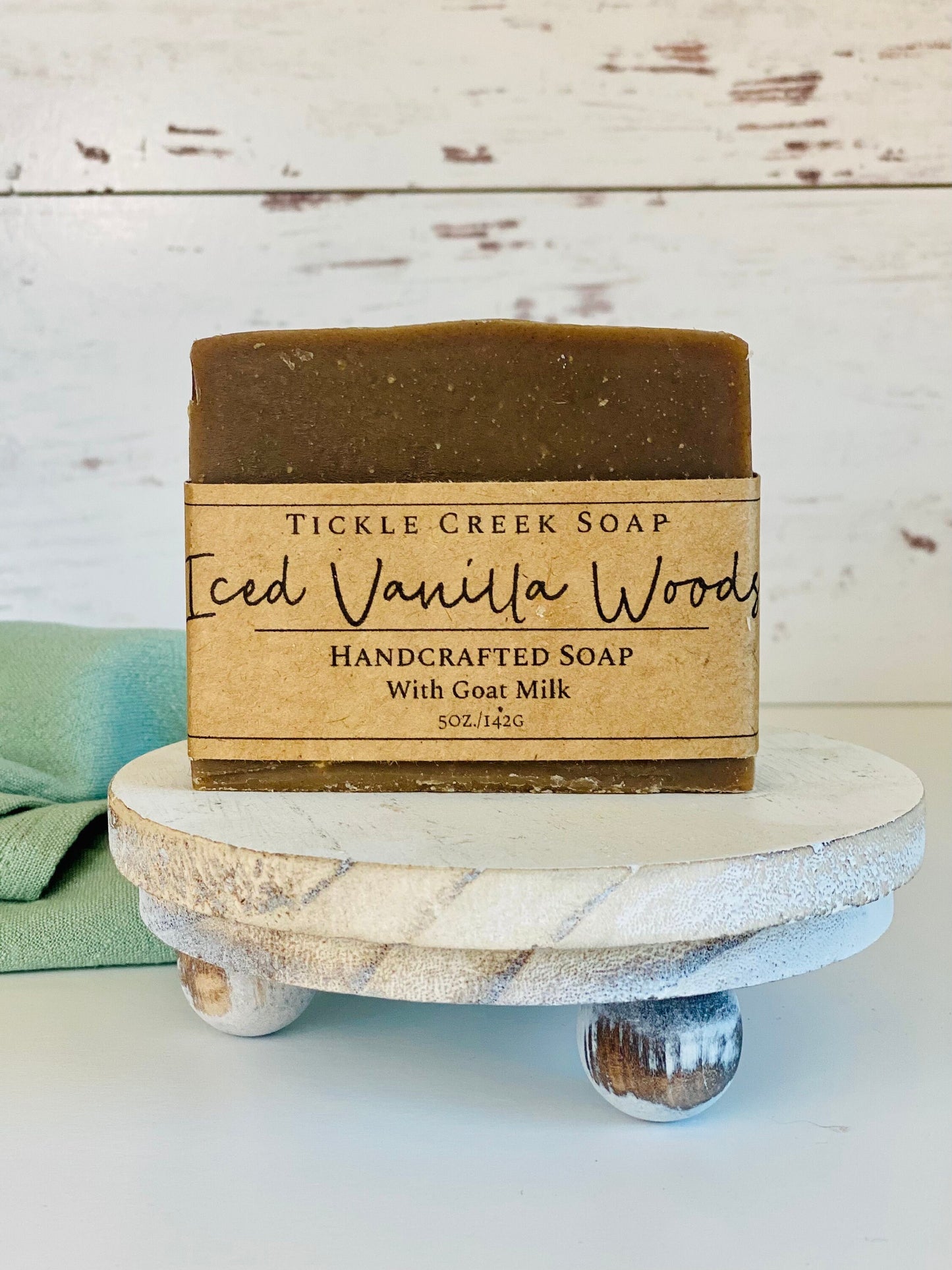 Iced Vanilla Woods Goat Milk Soap