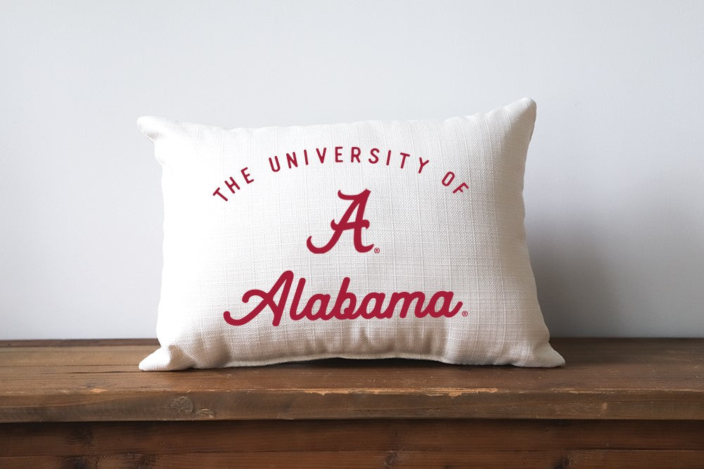 VINTAGE UNIVERSITY OF ALABAMA PILLOW