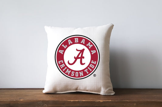 ALABAMA CIRCLE MARK LOGO PILLOW